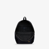 Fred Perry Textured Nylon Backpack - Navy