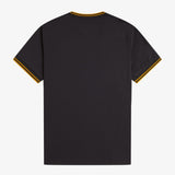 Fred Perry Twin Tipped T-Shirt - Anchor Grey/Gold