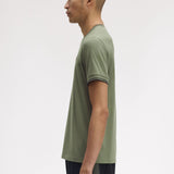 Fred Perry Twin Tipped T-Shirt - LW Green/Black