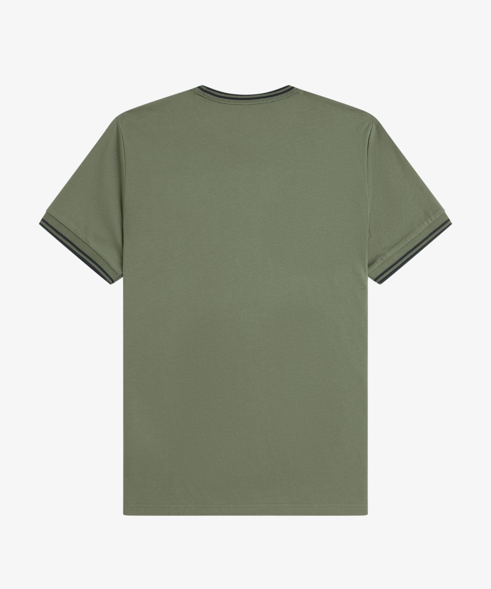 Fred Perry Twin Tipped T-Shirt - LW Green/Black