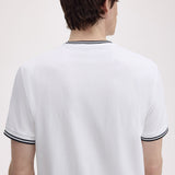 Fred Perry Twin Tipped T-Shirt - White
