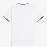 Fred Perry Twin Tipped T-Shirt - White