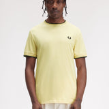 Fred Perry Twin Tipped T-Shirt - Champion's Gold/Honeycomb/Black