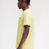 Fred Perry Twin Tipped T-Shirt - Champion's Gold/Honeycomb/Black