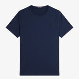 Fred Perry Ringer T-Shirt - Tennis Blue