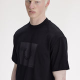 Fred Perry Box Graphic T-Shirt - Black