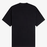 Fred Perry Box Graphic T-Shirt - Black