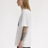 Fred Perry Box Graphic T-Shirt - Snow White