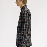 Fred Perry Classic Tartan Shirt - Black