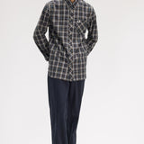 Fred Perry Classic Tartan Shirt - Grey