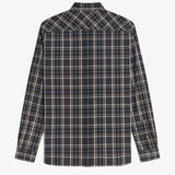 Fred Perry Classic Tartan Shirt - Grey