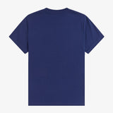 Fred Perry Tennis Net Graphic T-Shirt - French Navy