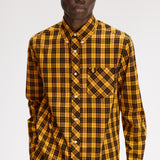 Fred Perry Macleod Tartan Shirt - Gold