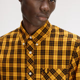 Fred Perry Macleod Tartan Shirt - Gold
