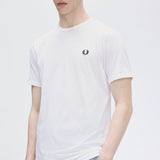 Fred Perry Ringer T-Shirt - White