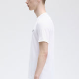 Fred Perry Ringer T-Shirt - White