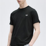 Fred Perry Ringer T-Shirt - Black