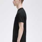 Fred Perry Ringer T-Shirt - Black