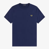 Fred Perry Ringer T-Shirt - French Navy