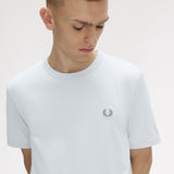 Fred Perry Ringer T-Shirt - Dusky Blue