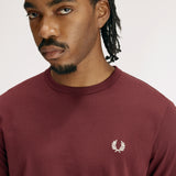 Fred Perry Ringer T-Shirt - Oxblood