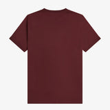 Fred Perry Ringer T-Shirt - Oxblood