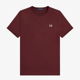 Fred Perry Ringer T-Shirt - Oxblood