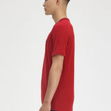 Fred Perry Ringer T-Shirt - Burnt Red