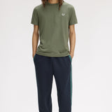 Fred Perry Ringer T-Shirt - LW Green