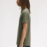 Fred Perry Ringer T-Shirt - LW Green