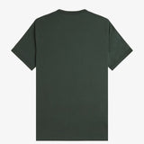 Fred Perry Ringer T-Shirt - Court Green