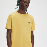Fred Perry Ringer T-Shirt - Honeycomb