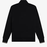 Fred Perry Half Zip Sweatshirt - Black