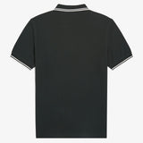Fred Perry Twin Tipped Polo Shirt - Nightgreen/Snow White