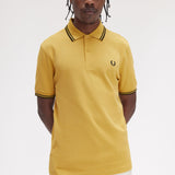 Fred Perry Twin Tipped Polo Shirt - Honeycomb/Navy