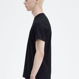 Fred Perry Embroidered T-Shirt - Black