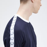 Fred Perry Taped Ringer T-Shirt - Navy
