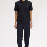 Fred Perry The Polo Shirt - Black/LW Green