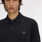 Fred Perry The Polo Shirt - Black/LW Green
