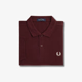 Fred Perry The Polo Shirt - Bordeaux/Ecru