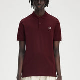 Fred Perry The Polo Shirt - Bordeaux/Ecru