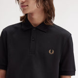 Fred Perry The Polo Shirt - Black/Shadedstone