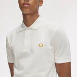 Fred Perry Polo Shirt - Snow White/Honeycomb