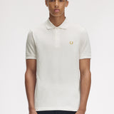 Fred Perry Polo Shirt - Snow White/Honeycomb