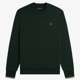 Fred Perry Crew Neck Sweatshirt - Nightgreen