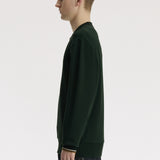 Fred Perry Crew Neck Sweatshirt - Nightgreen
