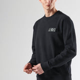 MA.STRUM Neo Crew Neck Sweatshirt - Jet Black