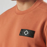 MA.STRUM Neo Crew Neck Sweatshirt - Rust
