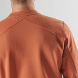 MA.STRUM Neo Crew Neck Sweatshirt - Rust