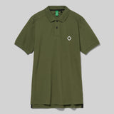 MA.STRUM Pique Polo - Bronze Green
